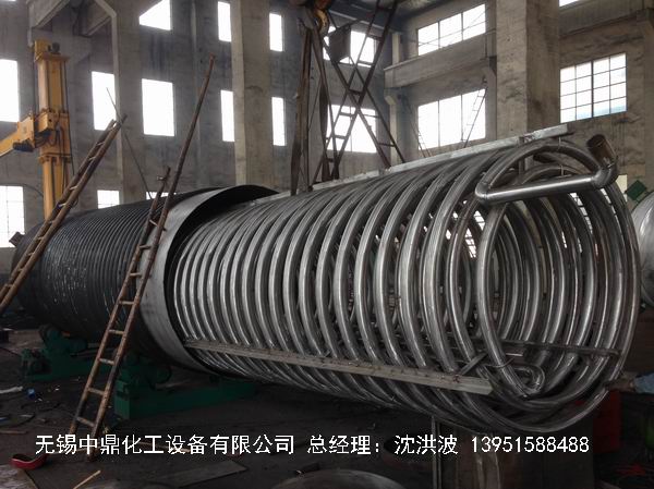 不銹鋼盤(pán)管加熱儲(chǔ)罐 外盤(pán)管加熱儲(chǔ)罐 內(nèi)盤(pán)管加熱儲(chǔ)罐