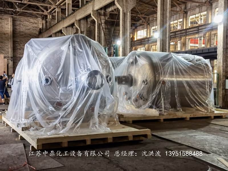 中鼎承接泰國5臺不銹鋼反應(yīng)釜項(xiàng)目